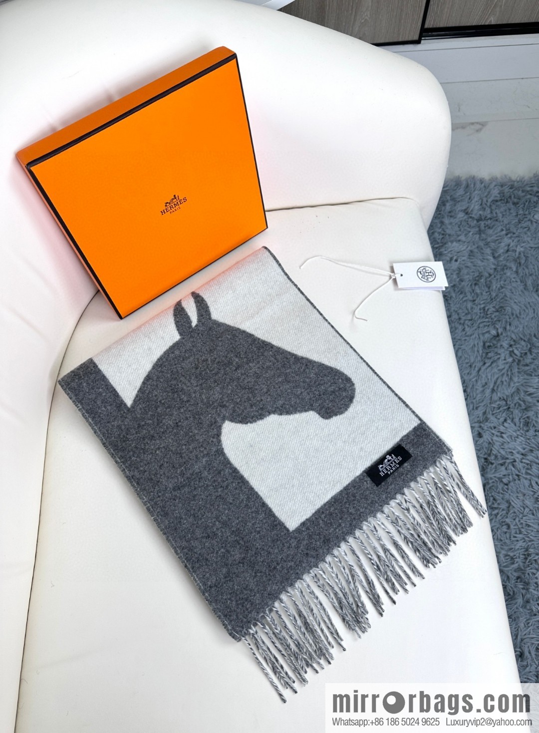 Hermes 2023 explosive cashmere scarf