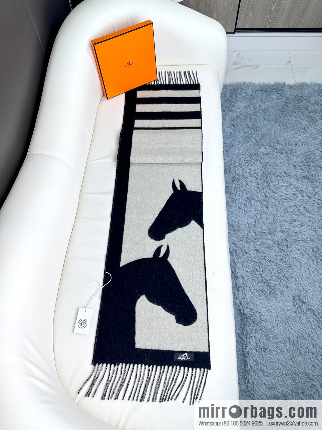Hermes 2023 explosive cashmere scarf