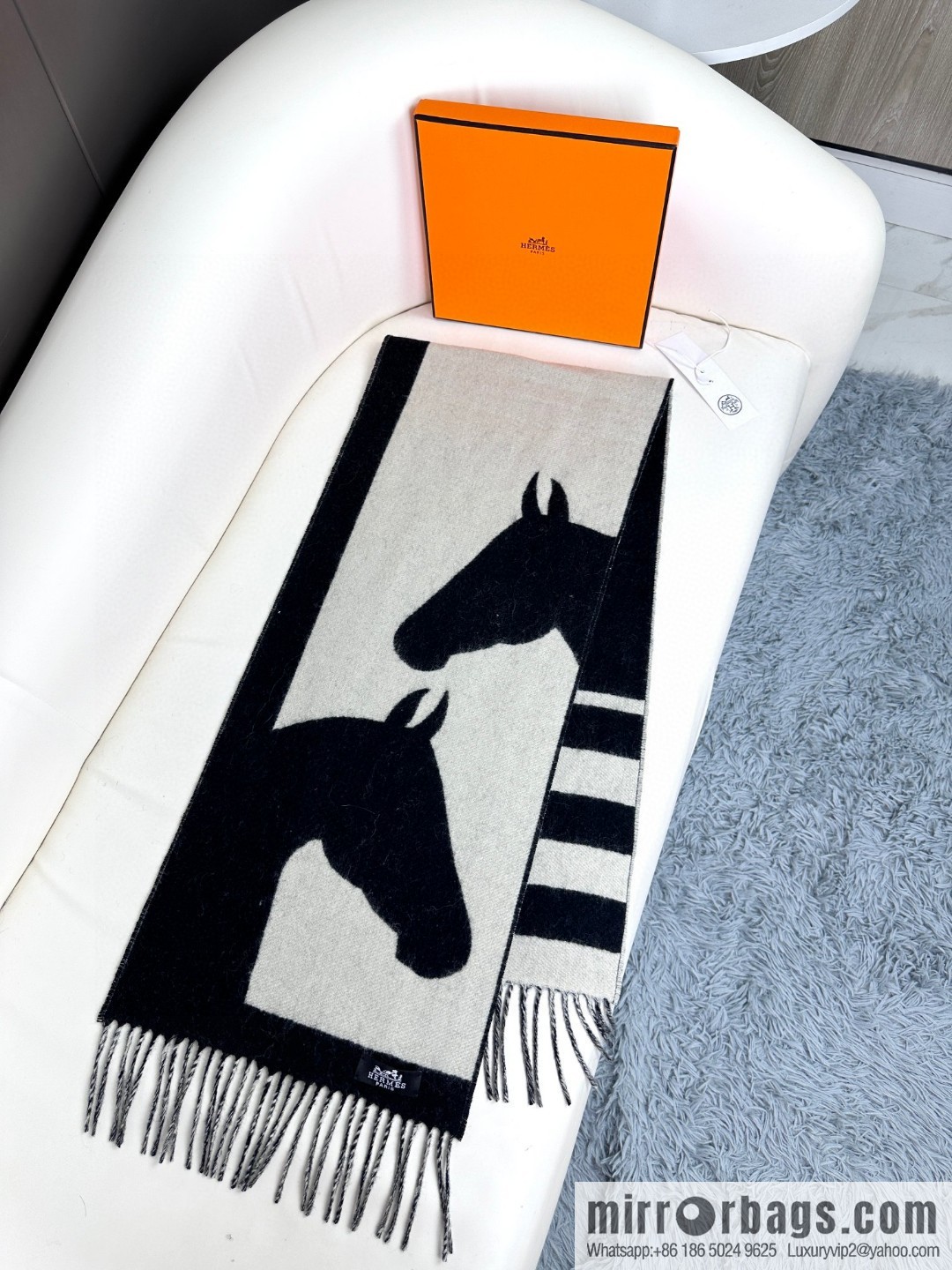 Hermes 2023 explosive cashmere scarf