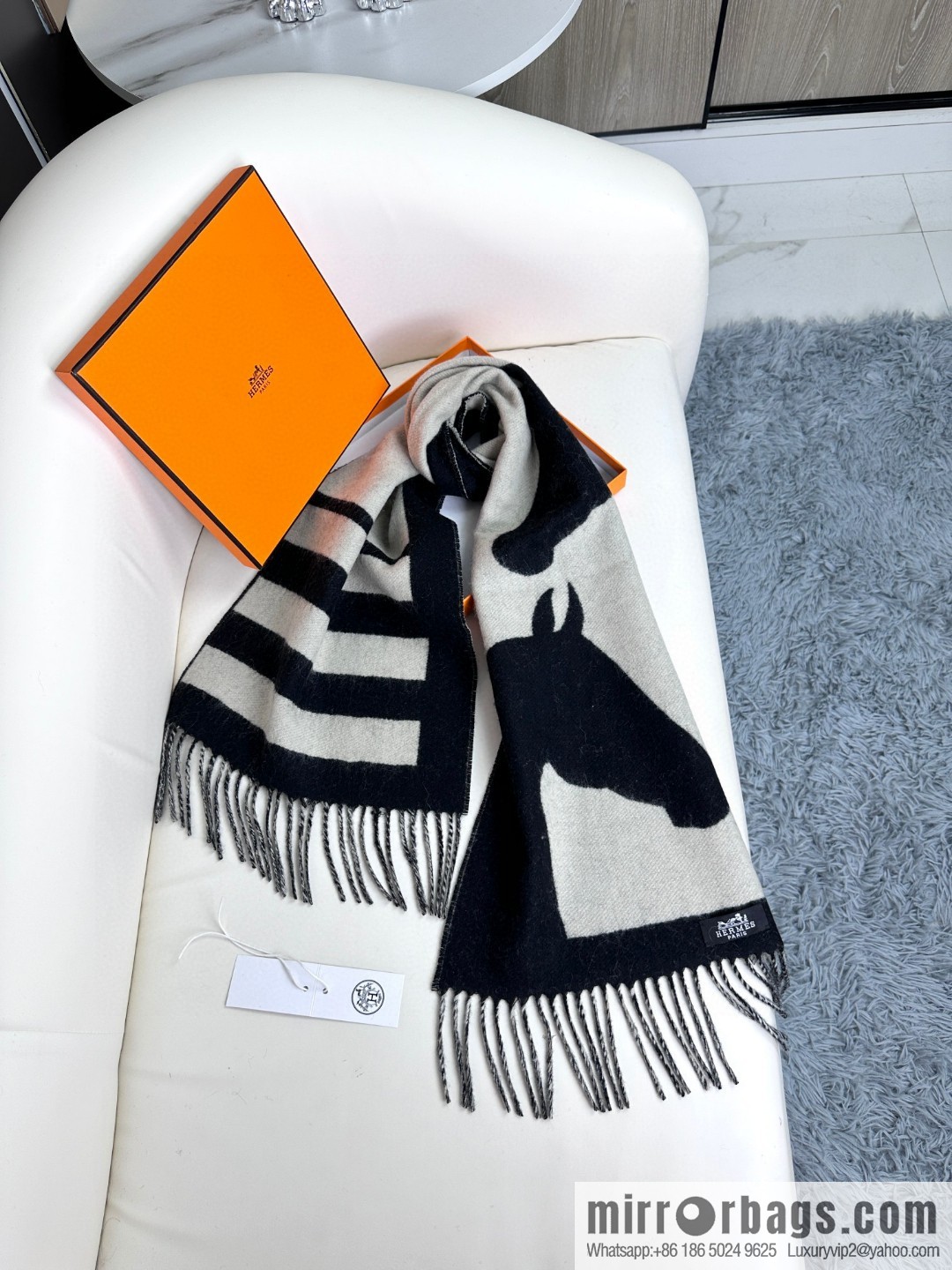 Hermes 2023 explosive cashmere scarf