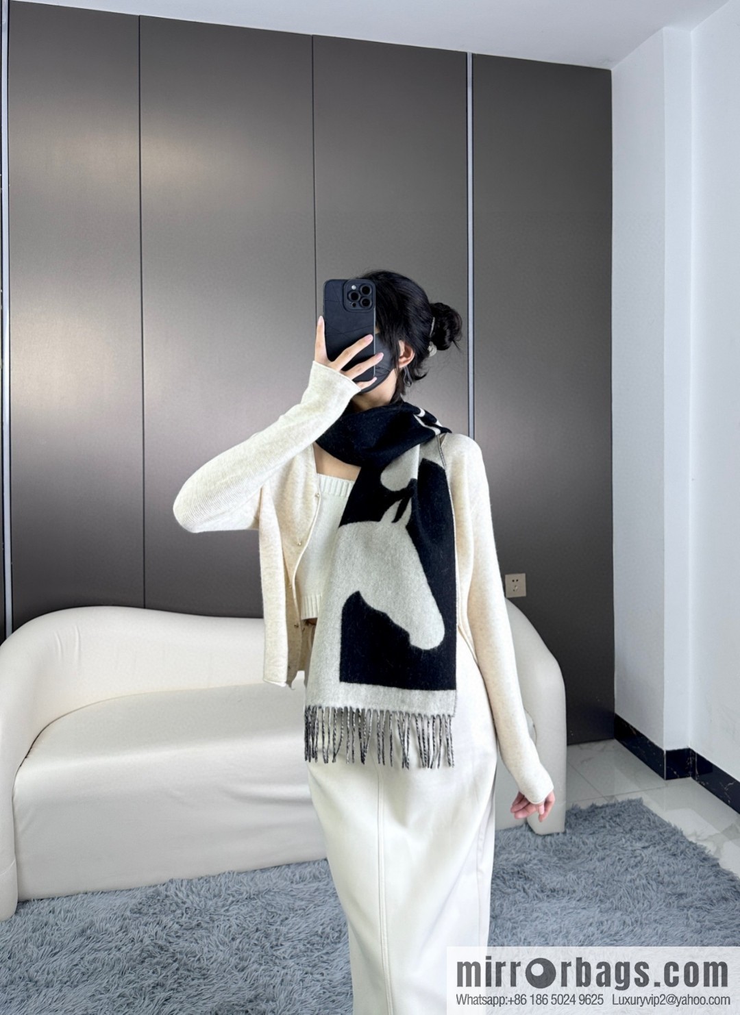 Hermes 2023 explosive cashmere scarf