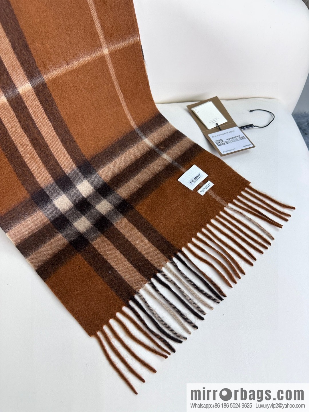 Burberry Burberry 2023 ace word-of-mouth burberry deep water ripple classic cashmere plaid scarf