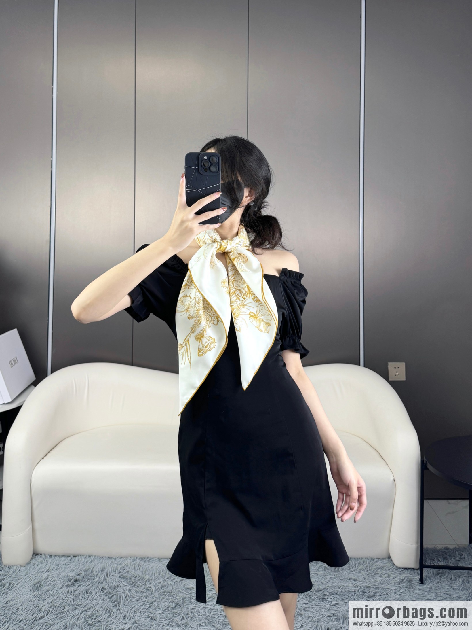 DIOR Around the World · Butterfly, Silk Scarf