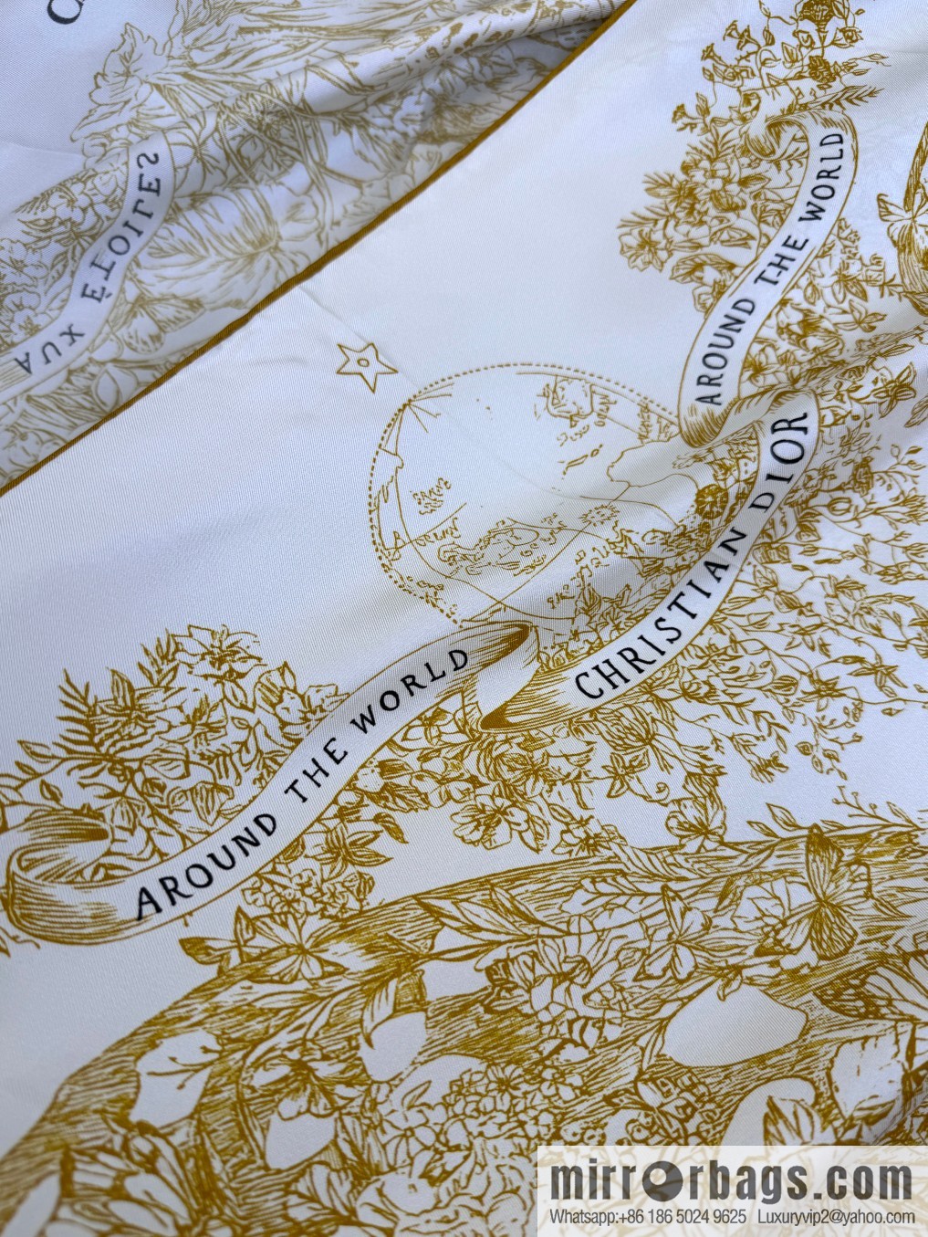 DIOR Around the World · Butterfly, Silk Scarf