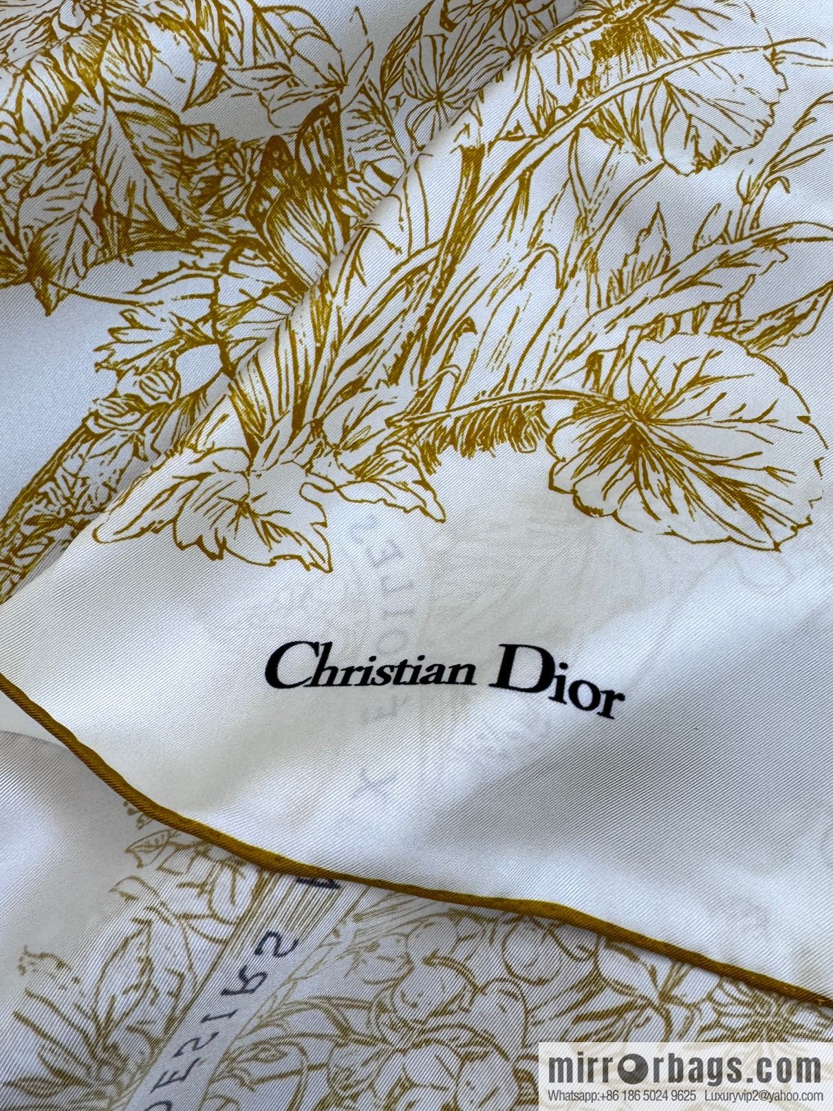DIOR Around the World · Butterfly, Silk Scarf