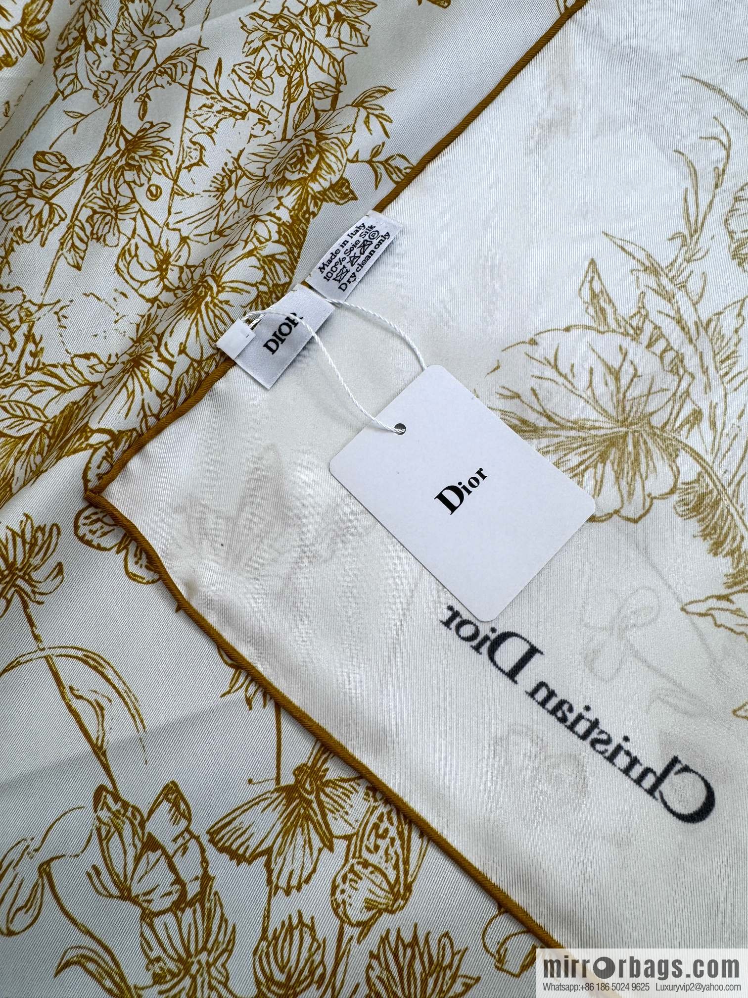 DIOR Around the World · Butterfly, Silk Scarf
