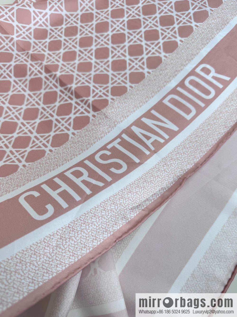 Dior silk scarf