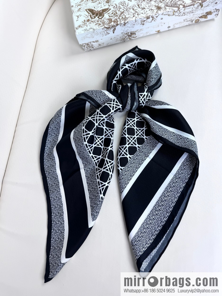 Dior silk scarf