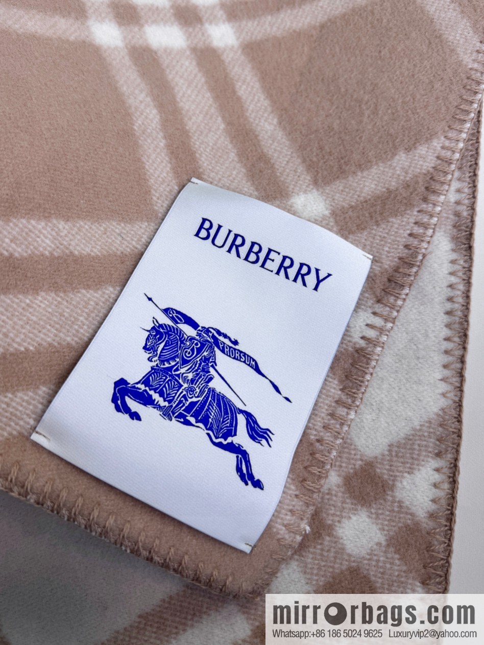 The latest Burberry cashmere wool-blend scarf for 2024