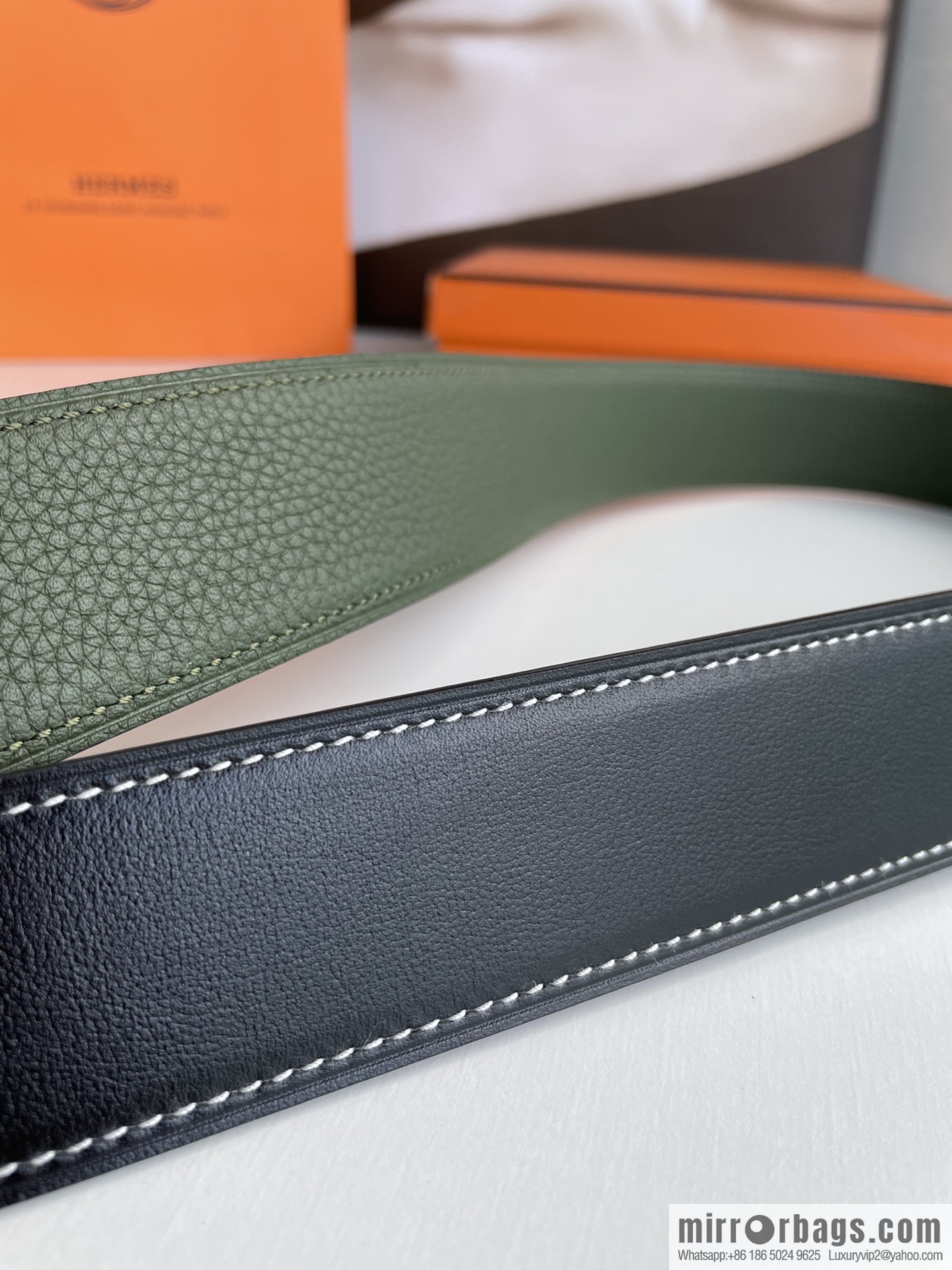 Hermes 2021 New Element Elegant Men's 3.8cm Belt