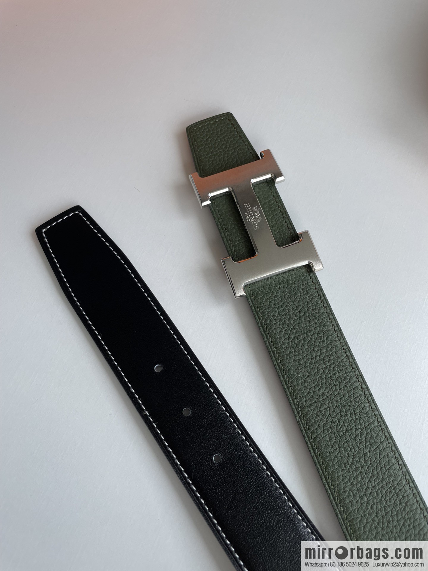 Hermes 2021 New Element Elegant Men's 3.8cm Belt