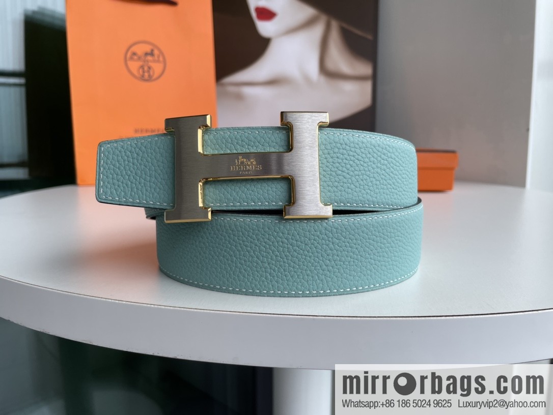 Hermes 2021 New Element Elegant Men's 3.8cm Belt