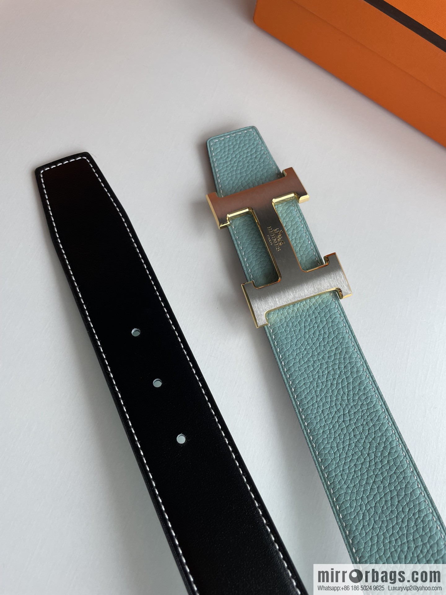 Hermes 2021 New Element Elegant Men's 3.8cm Belt