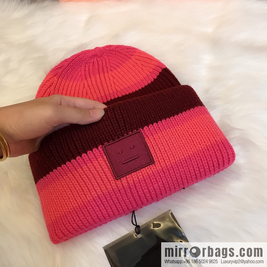 Acne Smiley Unisex Official Wool Cap