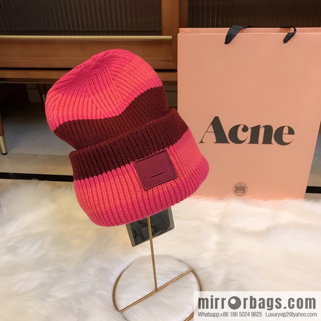 Acne Smiley Unisex Official Wool Cap