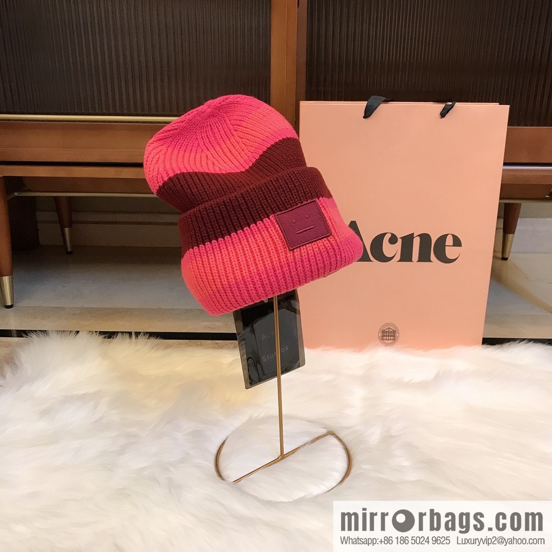 Acne Smiley Unisex Official Wool Cap
