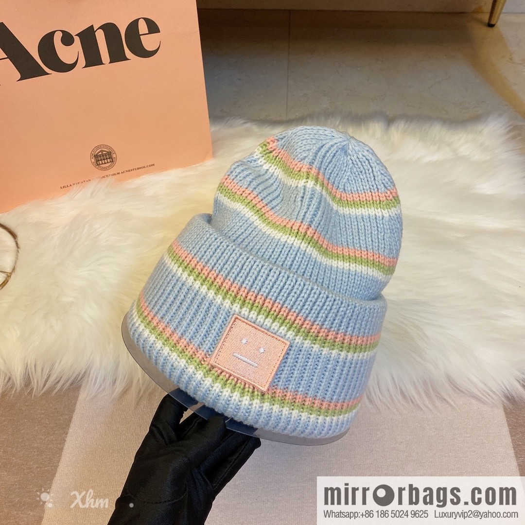 Acne Smiley Unisex Official Wool Cap