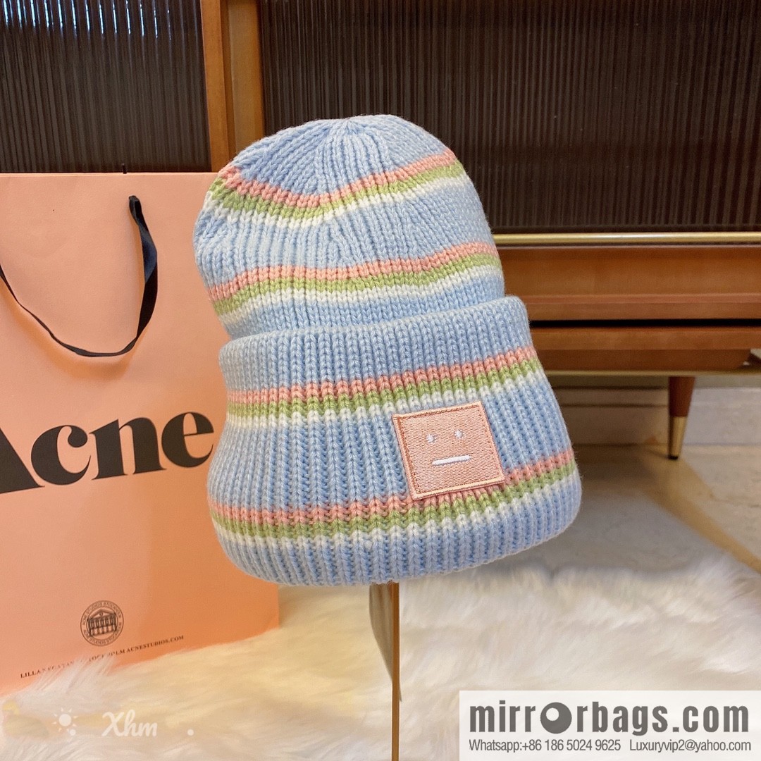 Acne Smiley Unisex Official Wool Cap