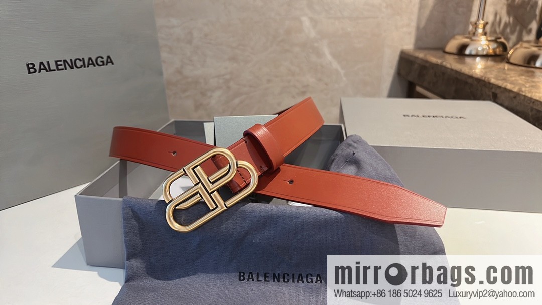 Balenciaga Balenciaga 3.0cm Lock BB Belt