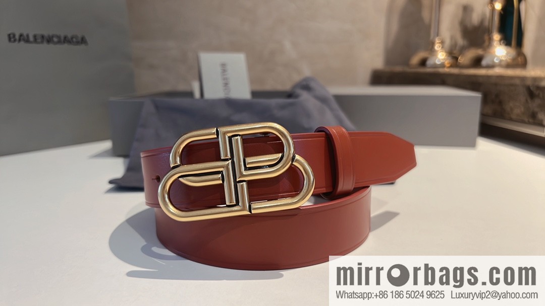 Balenciaga Balenciaga 3.0cm Lock BB Belt