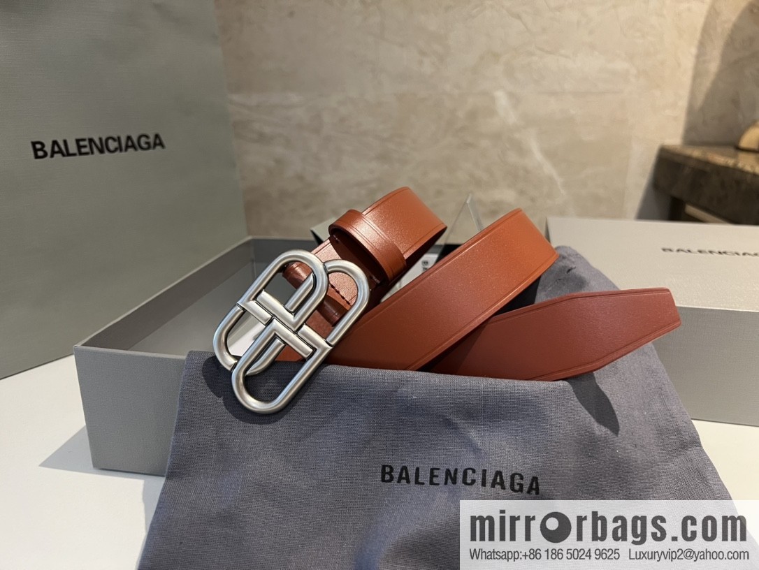 Balenciaga Balenciaga 3.0cm Lock BB Belt