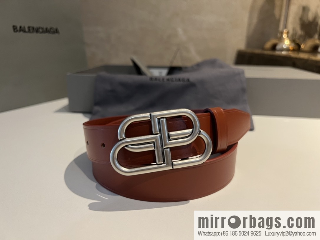Balenciaga Balenciaga 3.0cm Lock BB Belt