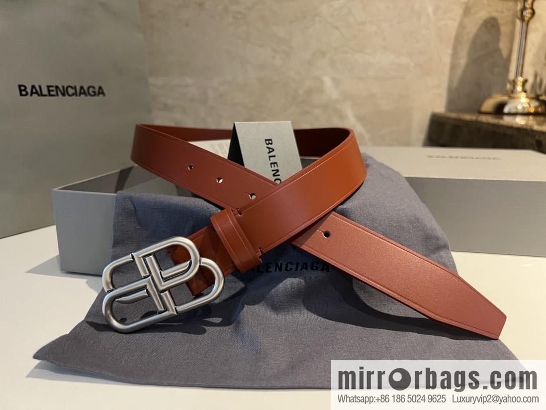 Balenciaga Balenciaga 3.0cm Lock BB Belt