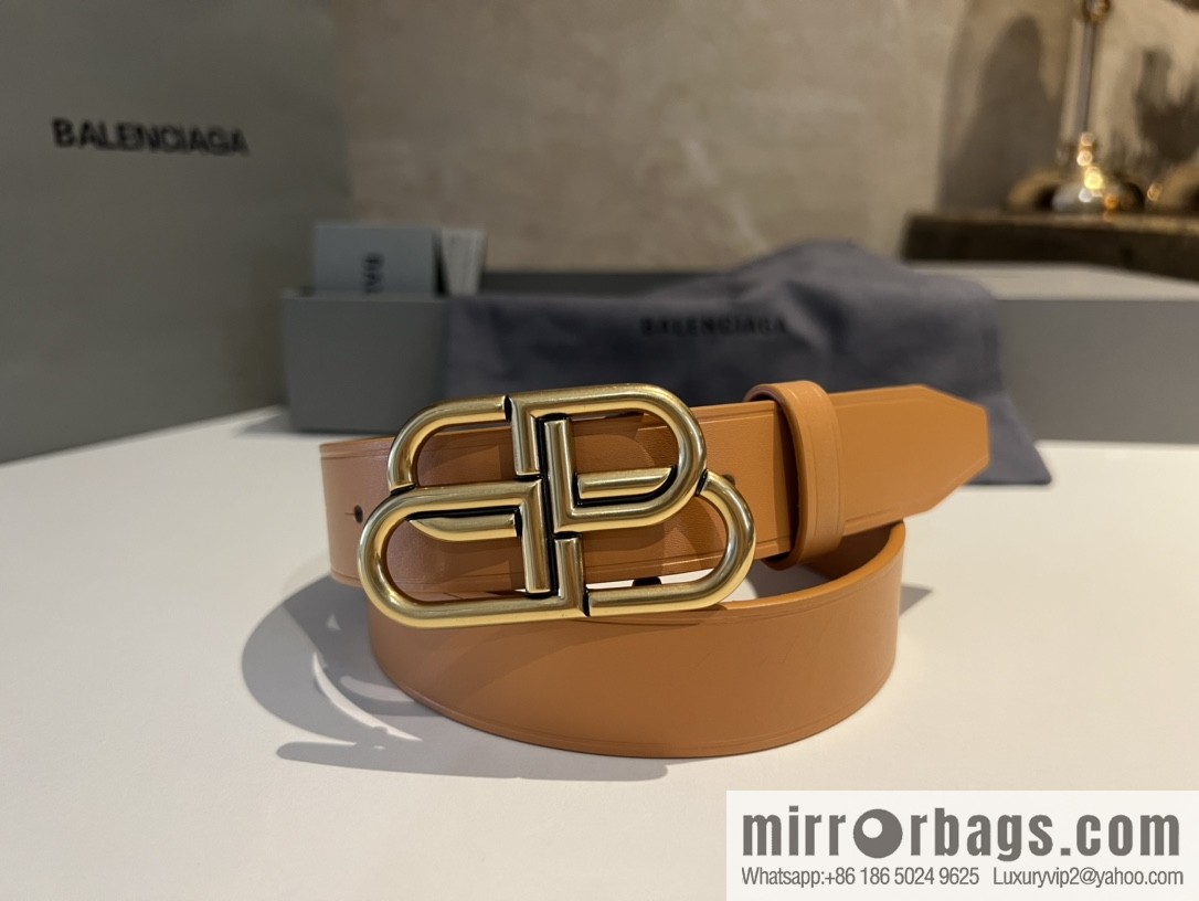 Balenciaga Balenciaga 3.0cm Lock BB Belt