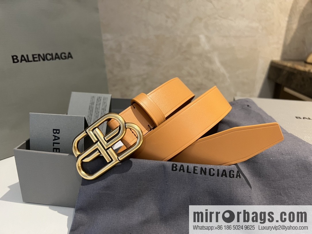Balenciaga Balenciaga 3.0cm Lock BB Belt