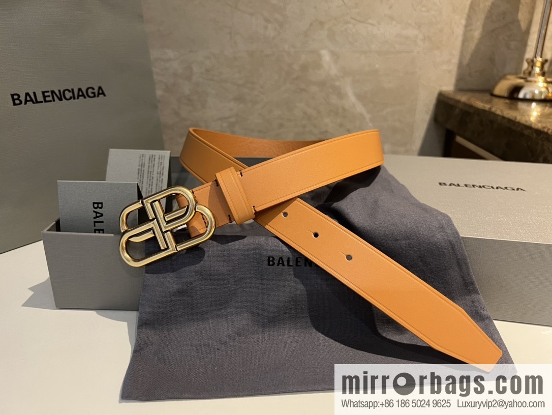 Balenciaga Balenciaga 3.0cm Lock BB Belt