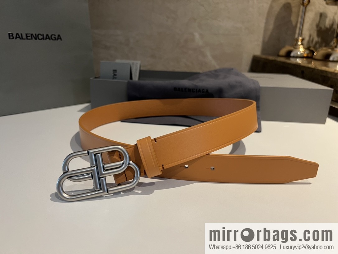 Balenciaga Balenciaga 3.0cm Lock BB Belt