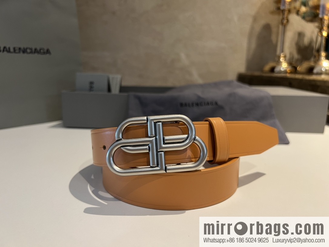 Balenciaga Balenciaga 3.0cm Lock BB Belt