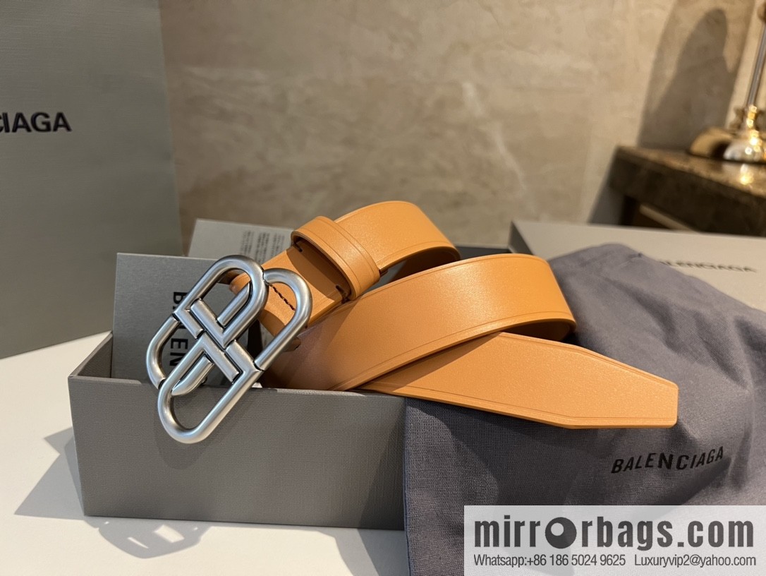 Balenciaga Balenciaga 3.0cm Lock BB Belt