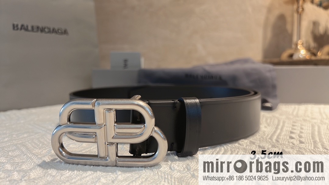 Balenciaga Balenciaga 3.5cm Lock BB Belt