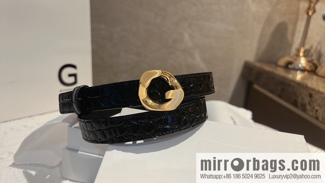 GIVENHY Givenchy G chain buckle belt 2.0cm