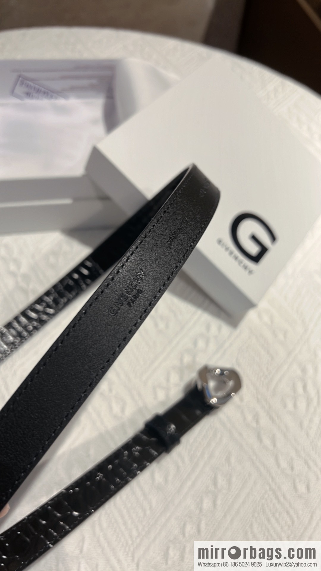 GIVENHY Givenchy G chain buckle belt 2.0cm
