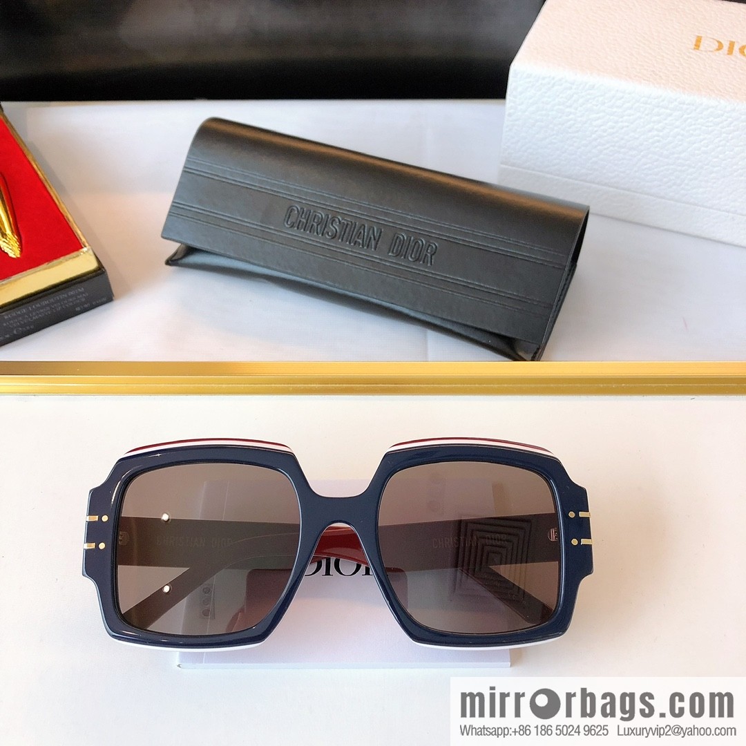 Dior large frame unisex sunglasses