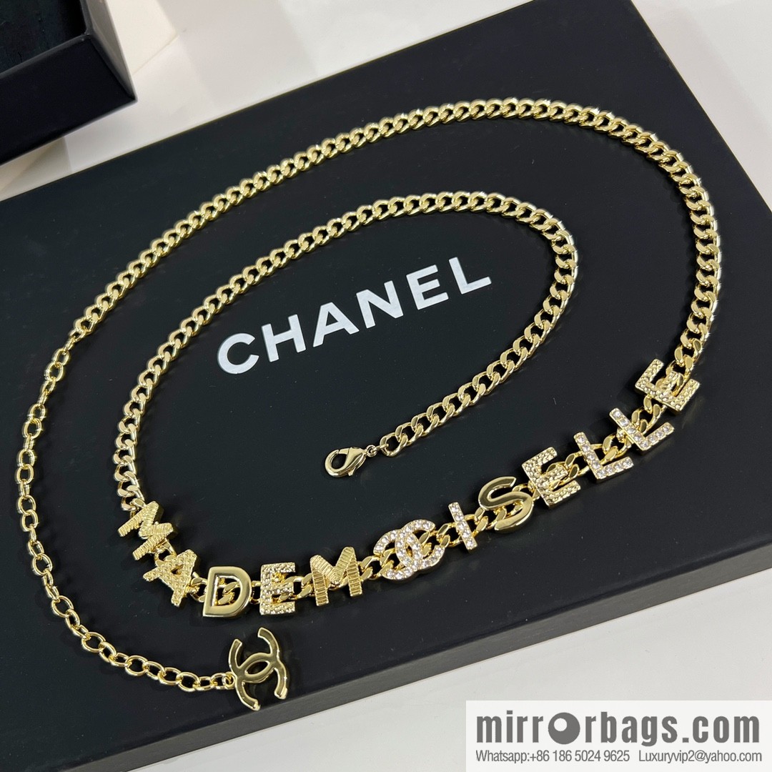 New ☑️ CHANEL Chanel double c letter waist chain belt