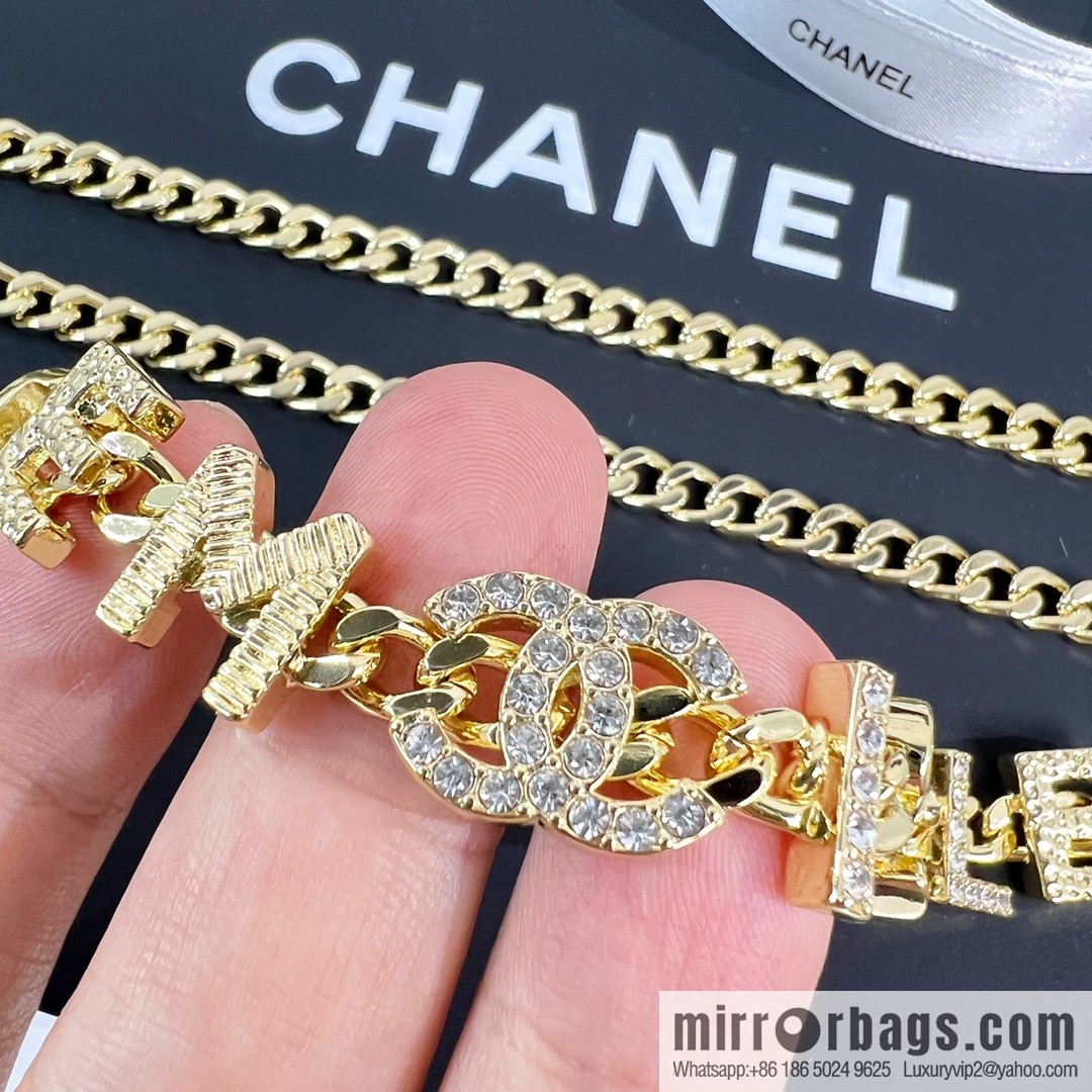 New ☑️ CHANEL Chanel double c letter waist chain belt