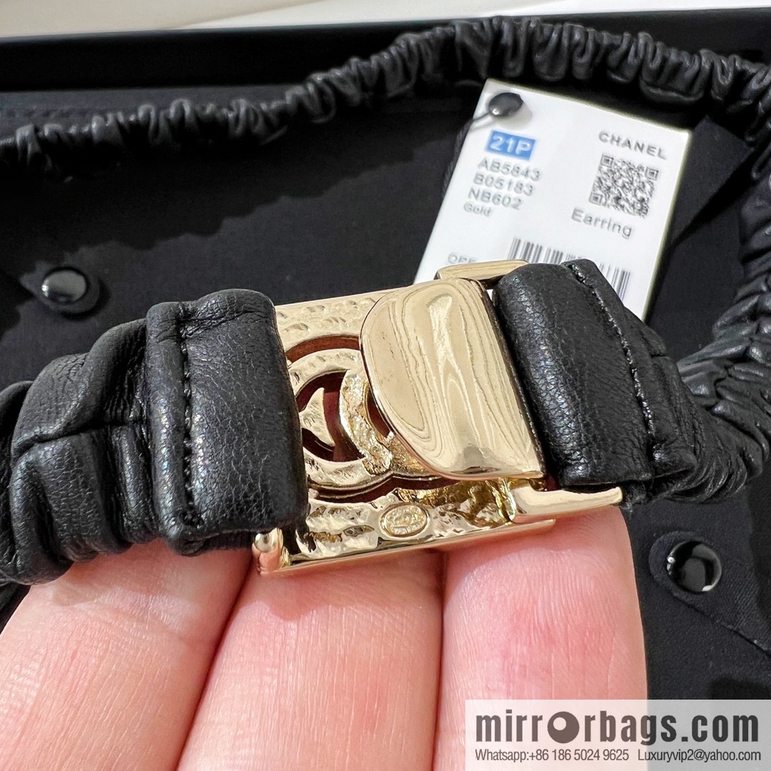 New ☑️ CHANEL Chanel double c lambskin belt belt chain