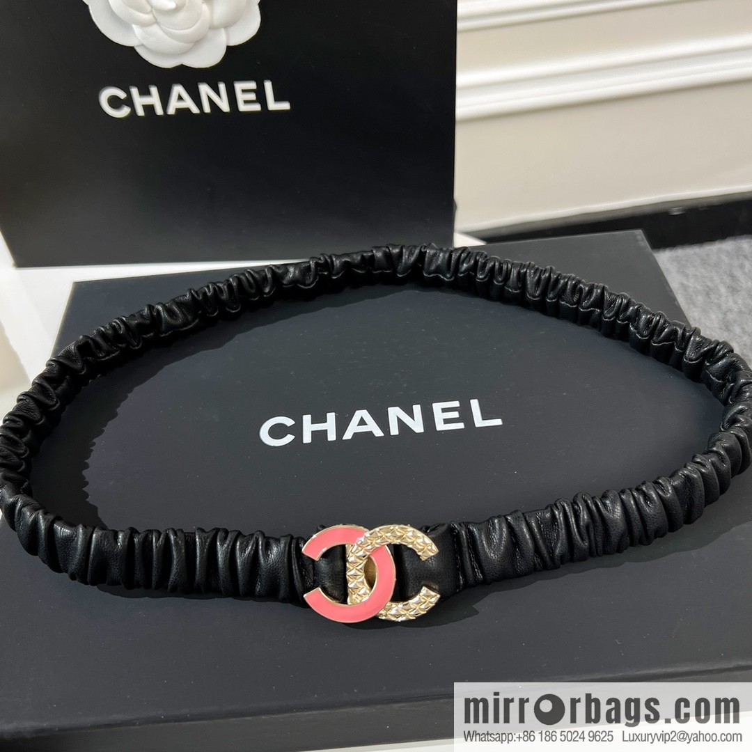 New ☑️ CHANEL Chanel double c lambskin belt belt chain