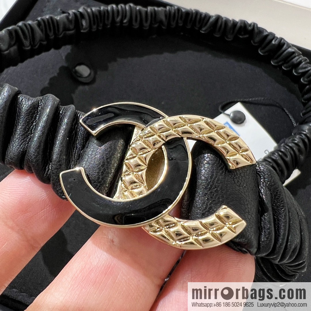 New ☑️ CHANEL Chanel double c lambskin belt belt chain