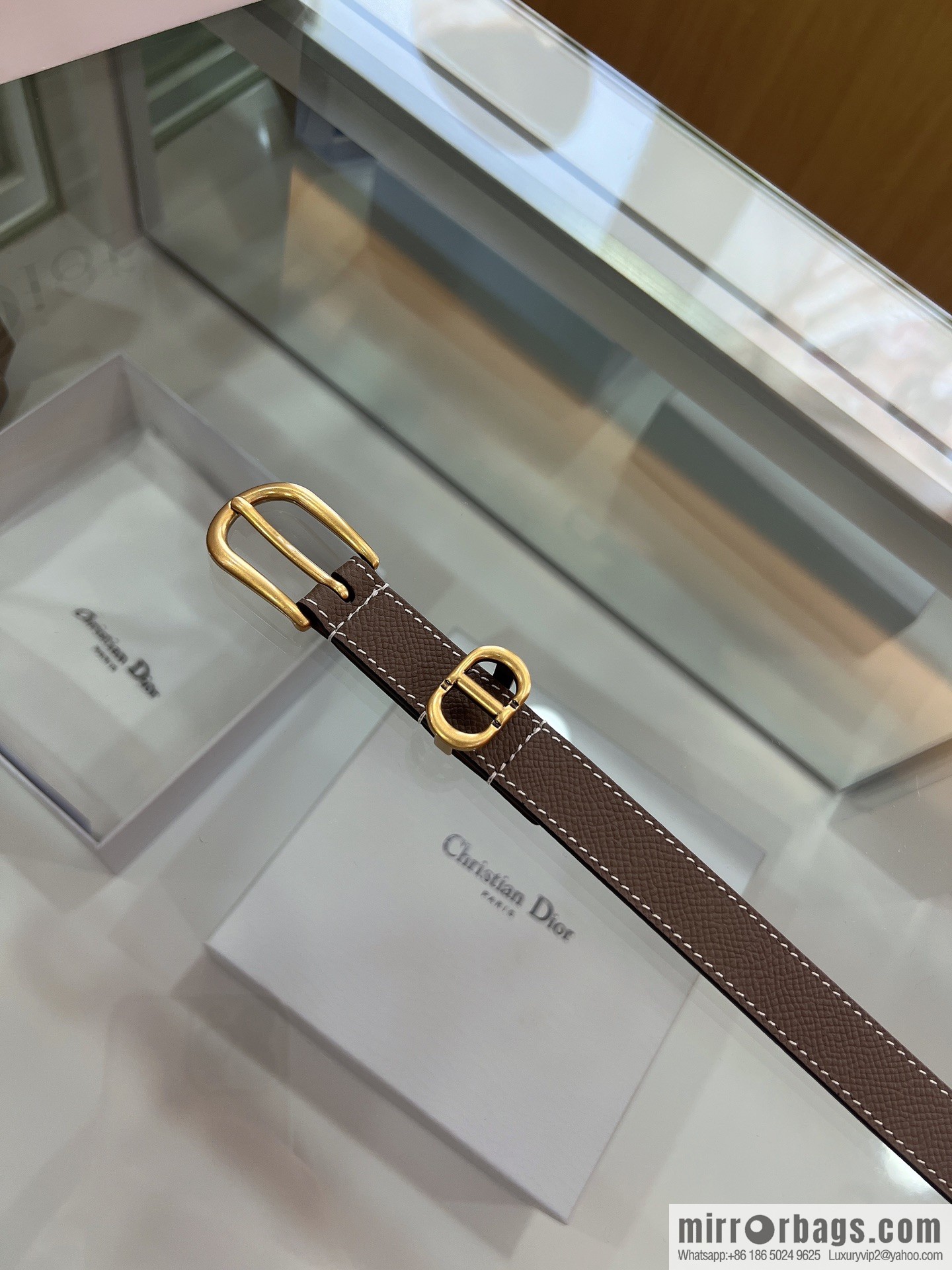 DIOR 2022 new women's casual belt 20mm