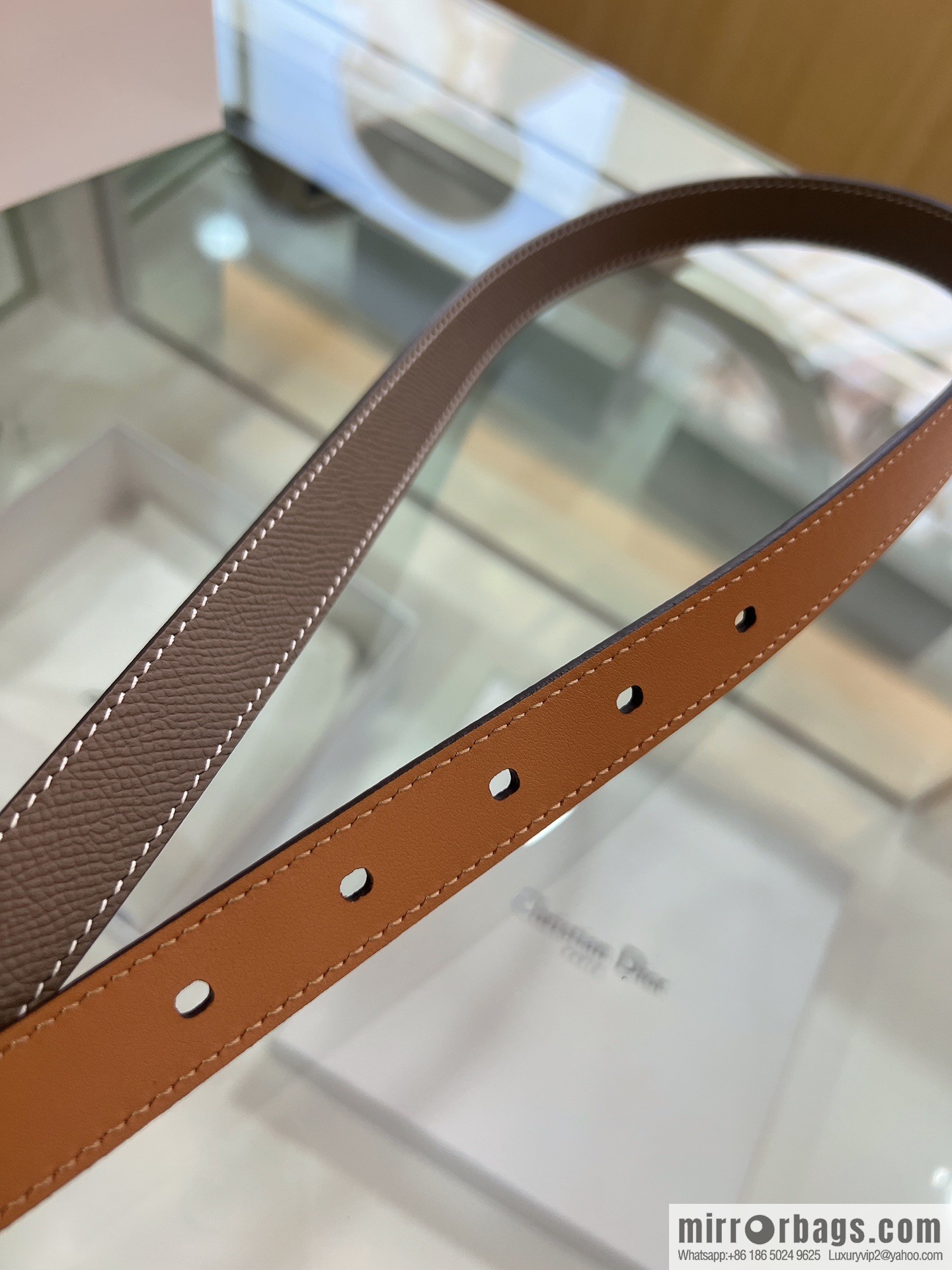 DIOR 2022 new women's casual belt 20mm