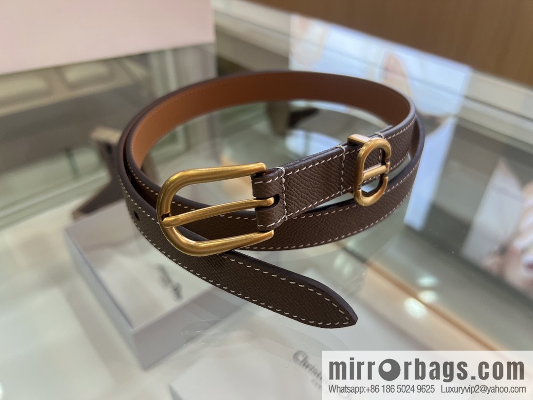DIOR 2022 new women's casual belt 20mm