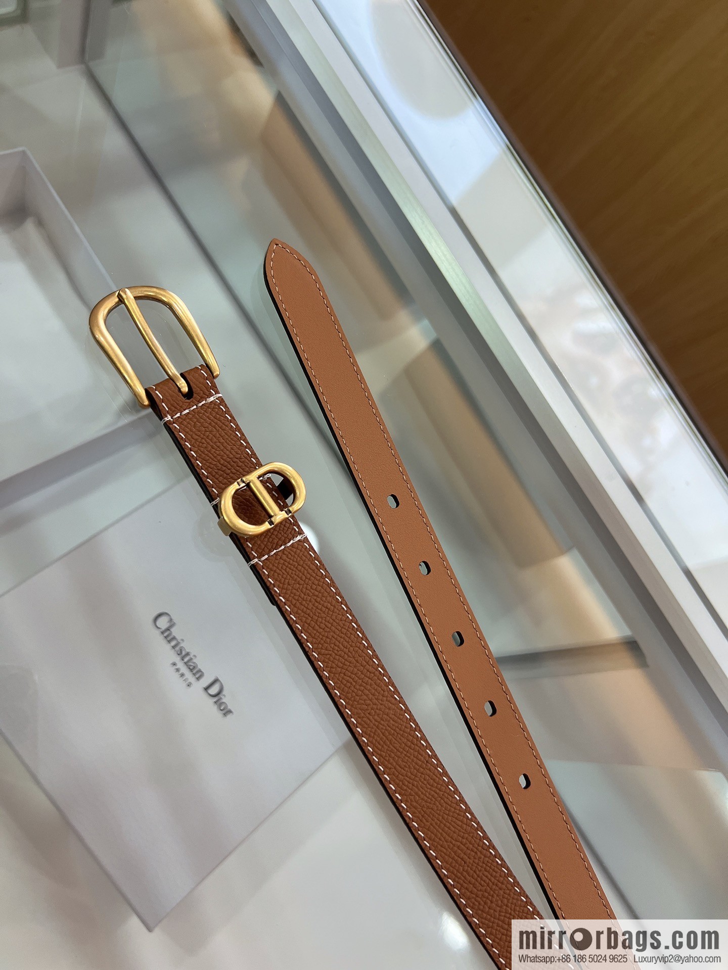 DIOR 2022 new women's casual belt 20mm