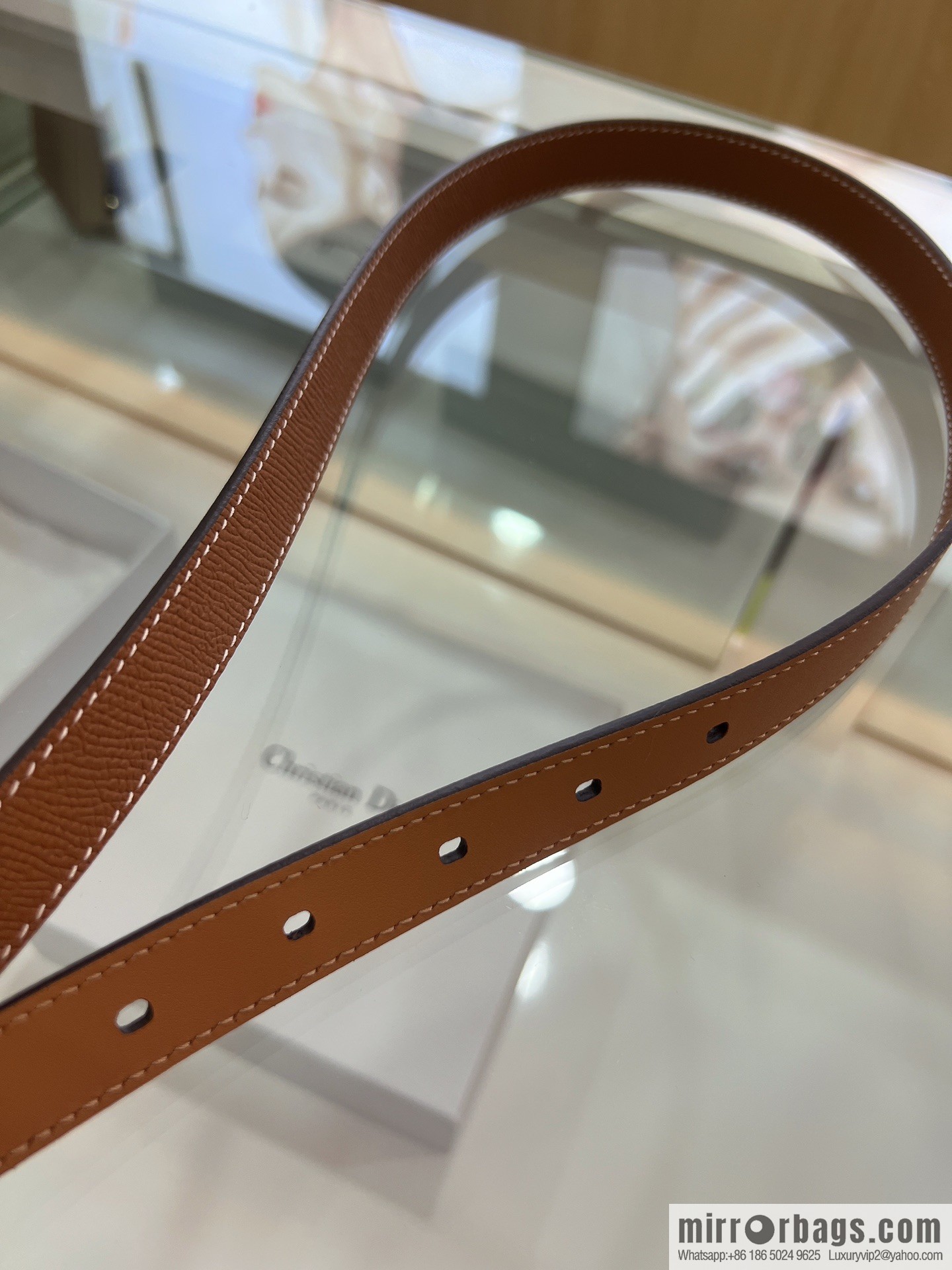 DIOR 2022 new women's casual belt 20mm