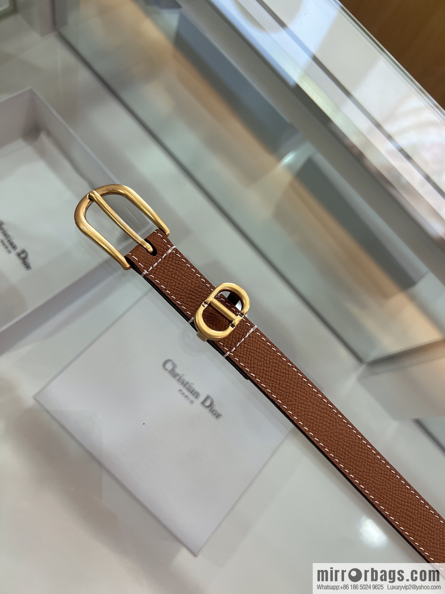 DIOR 2022 new women's casual belt 20mm