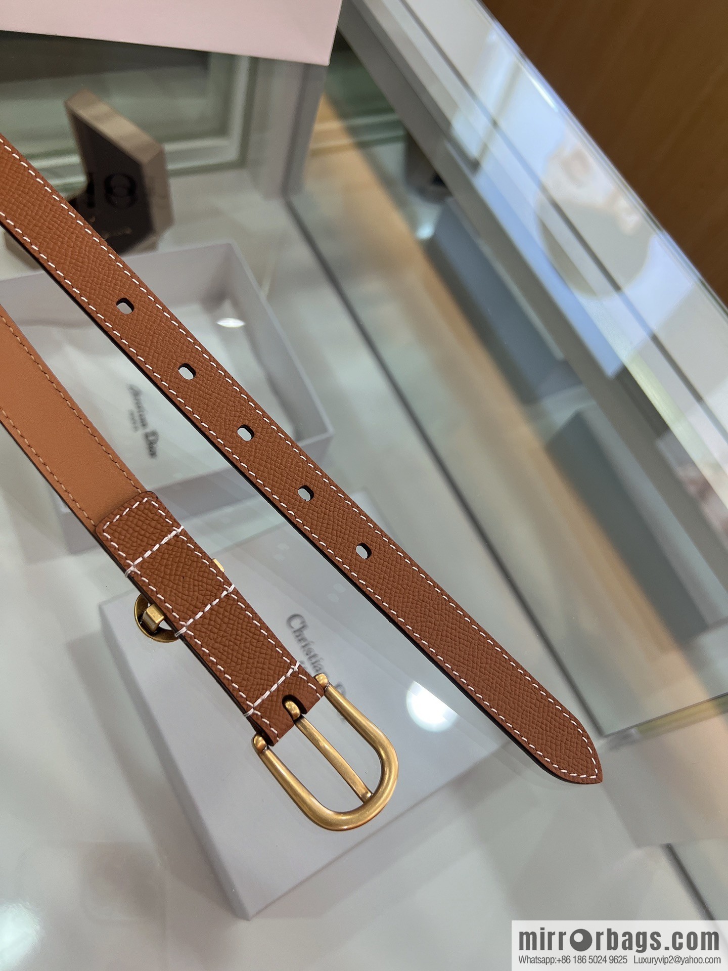 DIOR 2022 new women's casual belt 20mm