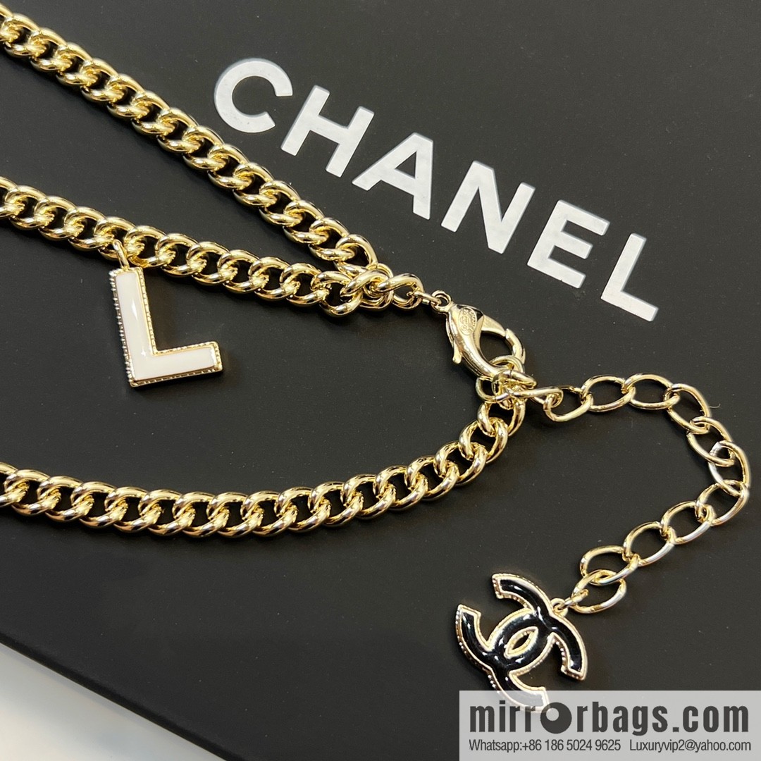 New ☑️ CHANEL Chanel double c letter fringed belt belt chain